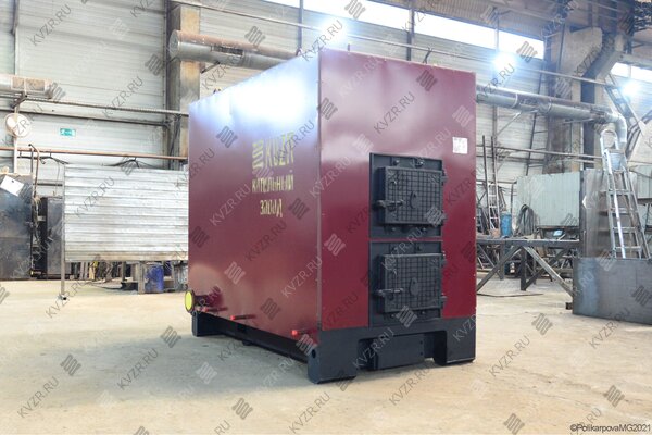 Водогрейный котел на дровах 900 кВт