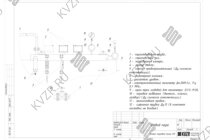 Отвод пара парового котла КП 1200 на мазуте