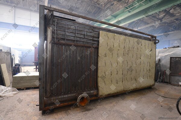 Газовый котел 1.0 МВт изготовление