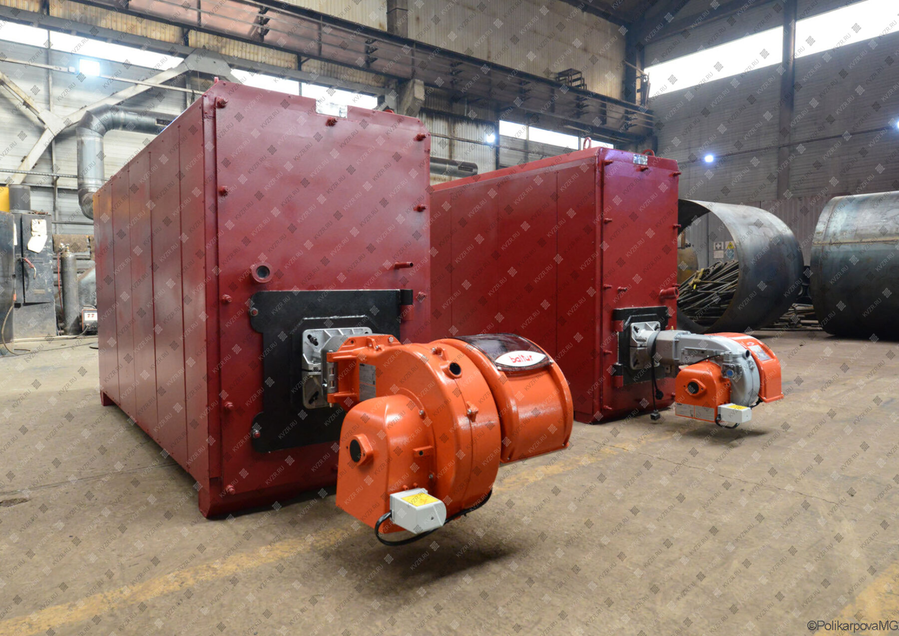 Водогрейный газовый котел