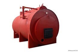 Котел 300 кг пара в час до 130 °С твердотопливный