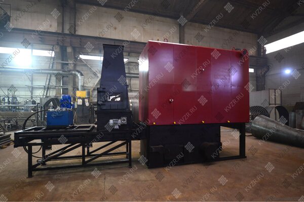 Котел на щепе 400 кВт твердотопливный