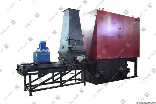 Котел на опилках и щепе 800 кВт